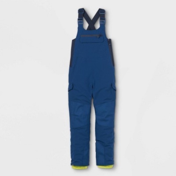 All in Motion Boys’ Blue Sport Snow Bibs XS NWT - Picture 1 of 8